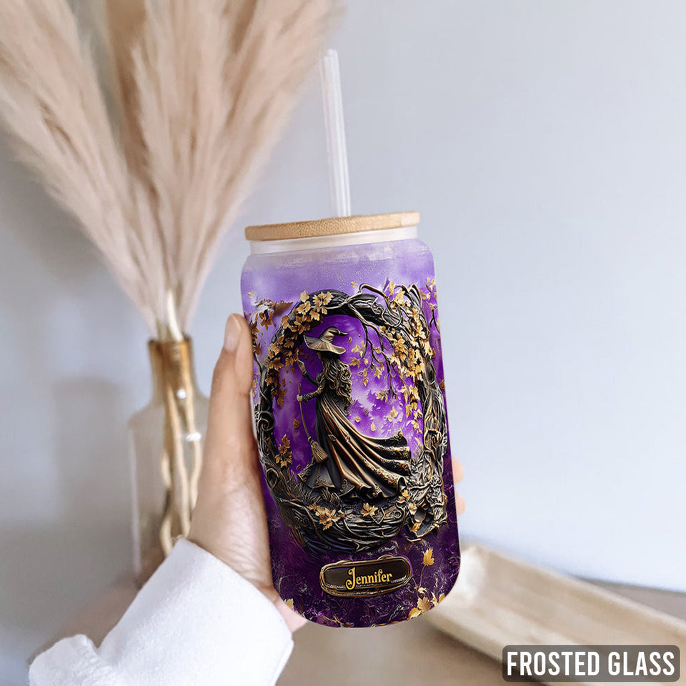 Magic Witch - Personalized Witch Can Glass