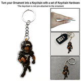 Game Day - Personalized Football Ornament