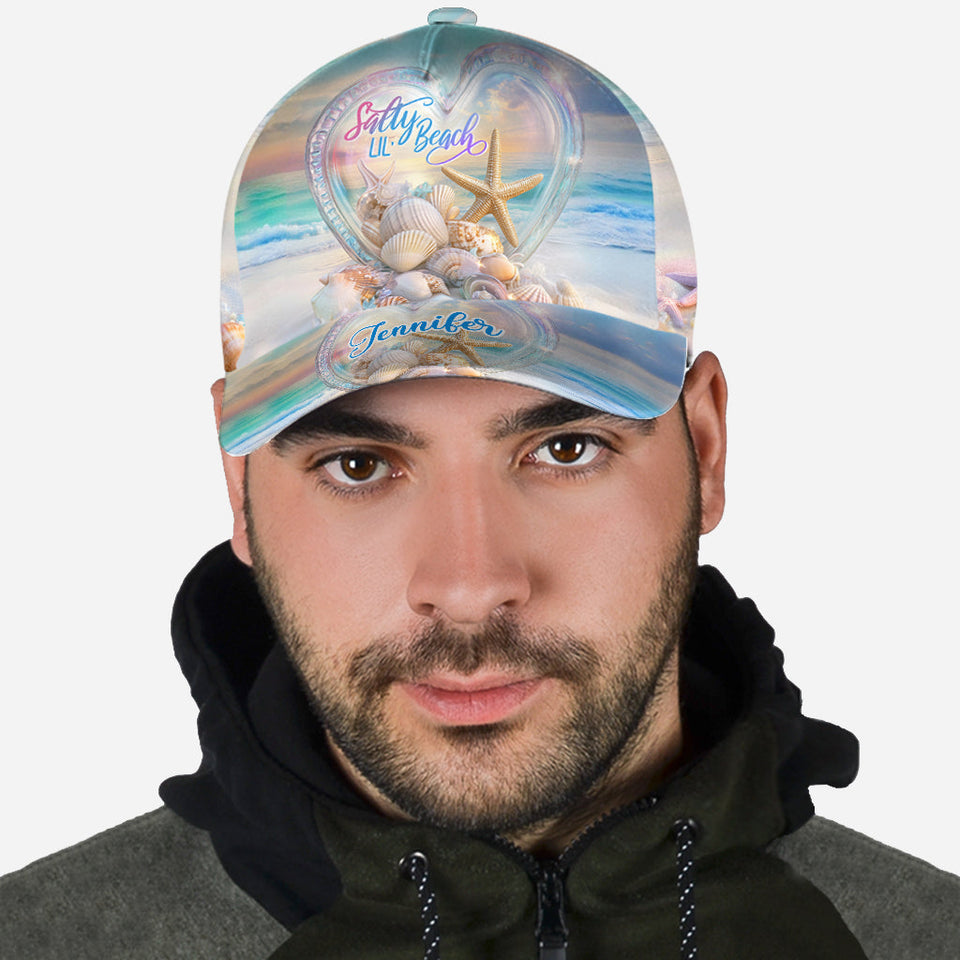 Salty Lil Beach - Personalized Sea Lover Classic Cap