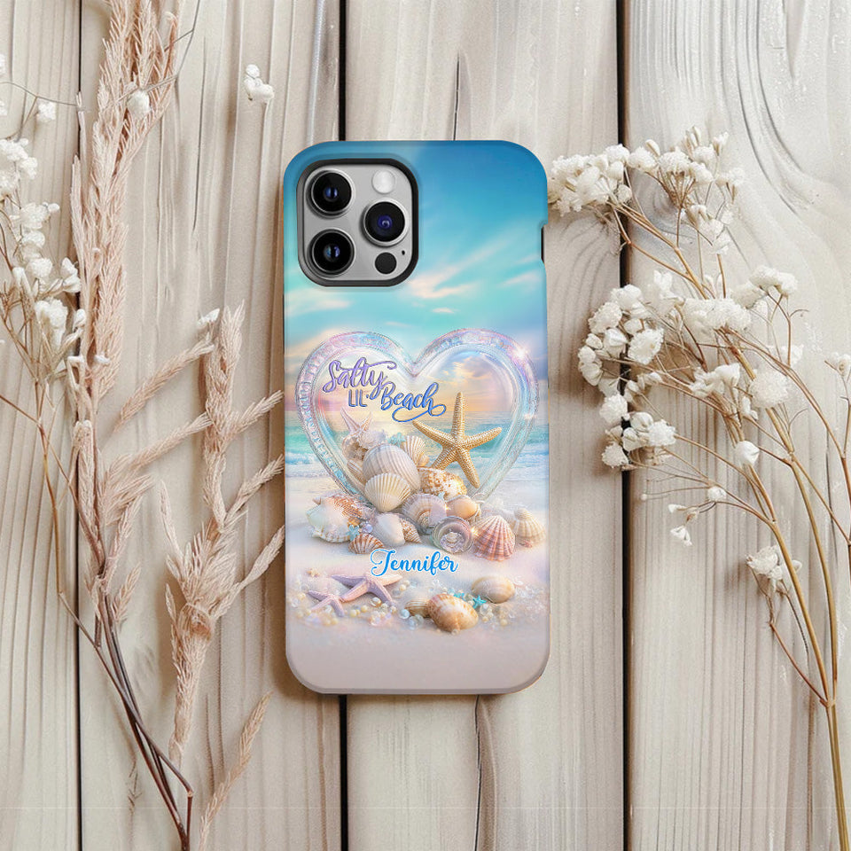 Salty Lil Beach - Personalized Sea Lover Full Print Phone Case