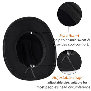 Cowgirl Stay Wild - Personalized Cowgirl Wide Brim Cowboy Hat
