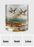 Duck Hunting Season - Personalized Hunting Whiskey Glass