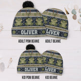 Love Frog - Personalized Frog Beanie Hat