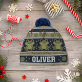 Love Frog - Personalized Frog Beanie Hat