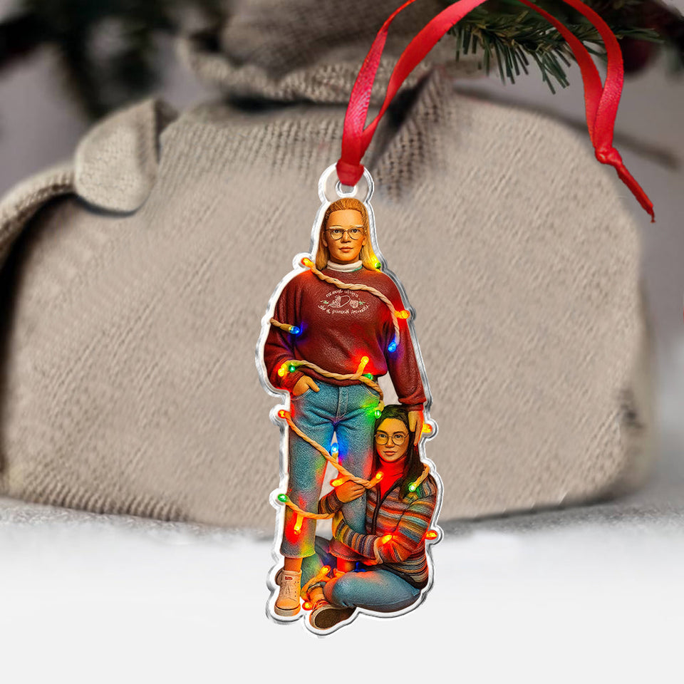 Best Friend Forever - Personalized Bestie Ornament