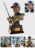Fishing Legend - Personalized Fishing Custom Shaped Acrylic Plaque