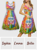 Hippie Soul - Personalized Hippie Sleeveless Dress