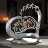 Anniversary Gifts For Couple - Personalized Couple Custom Shaped Acrylic Plaque