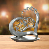 Anniversary Gifts For Couple - Personalized Couple Custom Shaped Acrylic Plaque