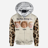 This Mom / Grandma Belongs To - Personalized Mother All Over Shirt