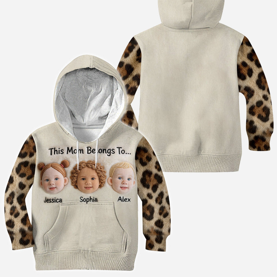 This Mom / Grandma Belongs To - Personalized Mother All Over Shirt