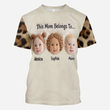 This Mom / Grandma Belongs To - Personalized Mother All Over Shirt