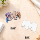 Hello Summer - Personalized Kid Changeable Leather Patch Backpack