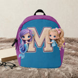 Hello Summer - Personalized Kid Changeable Leather Patch Backpack