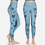 Just A Girl Who Loves Her Dog - Personalized Dog Hoodie and Leggings