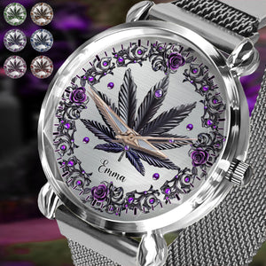 Beautiful Marijuanas - Personalized Weed Women Hand Watch