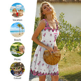 Breast Cancer Awareness - Personalized Breast Cancer Awareness Sleeveless Dress