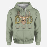 Best Dad Ever - Personalized Hunting All Over Shirt