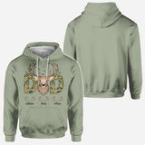 Best Dad Ever - Personalized Hunting All Over Shirt