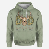 Best Dad Ever - Personalized Hunting All Over Shirt