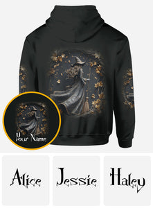 Black Witch - Personalized Witch All Over Shirt