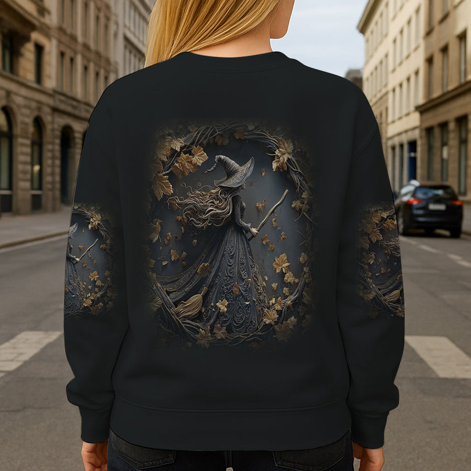 Black Witch - Personalized Witch All Over Shirt