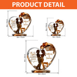 Couple Cowboy And Cowgirl God Blessed - Personalized Cowgirl Custom Shaped Acrylic Plaque