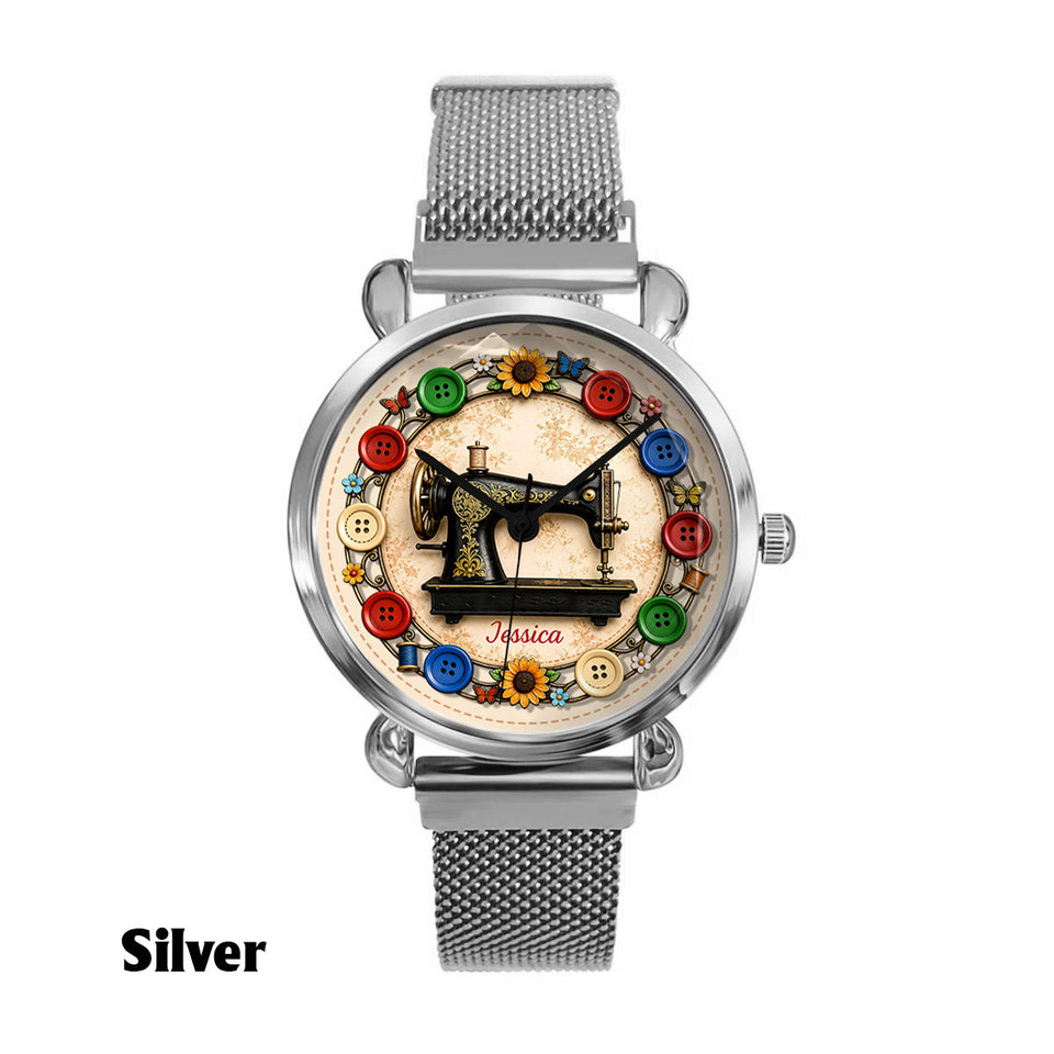 Love Sewing - Personalized Sewing Women Hand Watch