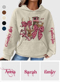 Country Girl - Personalized Hunting Waffle Hoodie