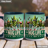 Nug Life - Personalized Weed Accent Mug