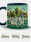 Nug Life - Personalized Weed Accent Mug