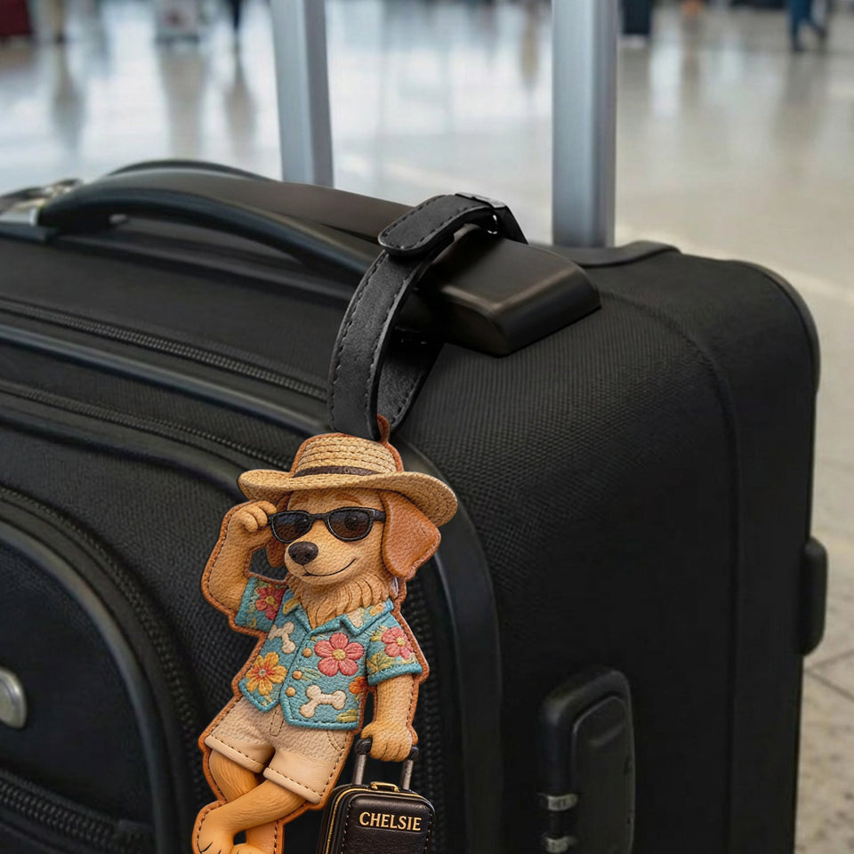 Travel With Pets - Personalized Dog Luggage Tag