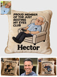 Funny Gift For Dad, Father's Day Gift - Personalized Father Premium Faux Fur Pillow