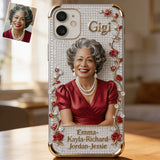 Forever Loved Grandma Diamond - Perfect Mother's Day Gift - Personalized Grandma Full Print Phone Case
