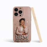 Office Decoration Custom Any Photo - Personalized Colleague 3D Embossed Leather Phone Case
