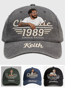 The Legend Since Birth, Father's Day Gifts, Classic Limited Edition - Personalized Father Classic Cap
