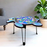 Turle Lovers Gift - Personalized Turtle Table Custom Shape