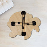 Turle Lovers Gift - Personalized Turtle Table Custom Shape