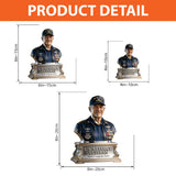 Custom Any Photo - Personalized Veteran Custom Shaped Acrylic Plaque
