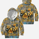 In A World Where You Can Be Anything Bee Kind - Personalized Hippie All Over Shirt