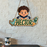 Custom Any Photo - Personalized Kid 2 Layered Wood Sign / Wood Plaque