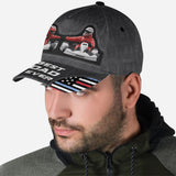 Kart Racing Loving Dad & Kid - Personalized Father Classic Cap