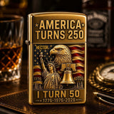 250 Anniversary - Personalized Birthday Lighter
