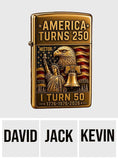 250 Anniversary - Personalized Birthday Lighter