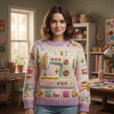 Sewing Is My Love - Personalized Sewing Ugly Sweater