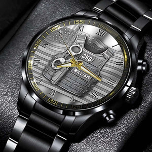 Serve And Protect - Personalized Police Officer Hand Watch