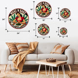 Wake N Bake - Personalized Weed Cut Metal Sign