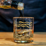 Cool Gift For Car Lover - Personalized Car Lover Whiskey Decanter Set