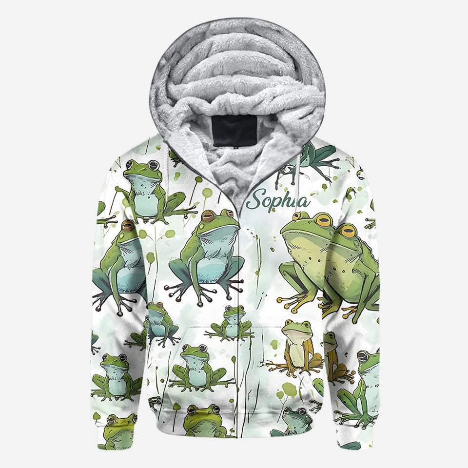 Love Frogs - Personalized Frog All Over Shirt