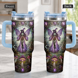 Beautiful Witch - Personalized Witch Tumbler With Plush Charm